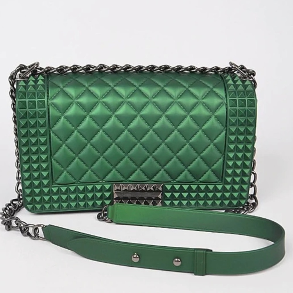 Quilted Jelly Bag - Green